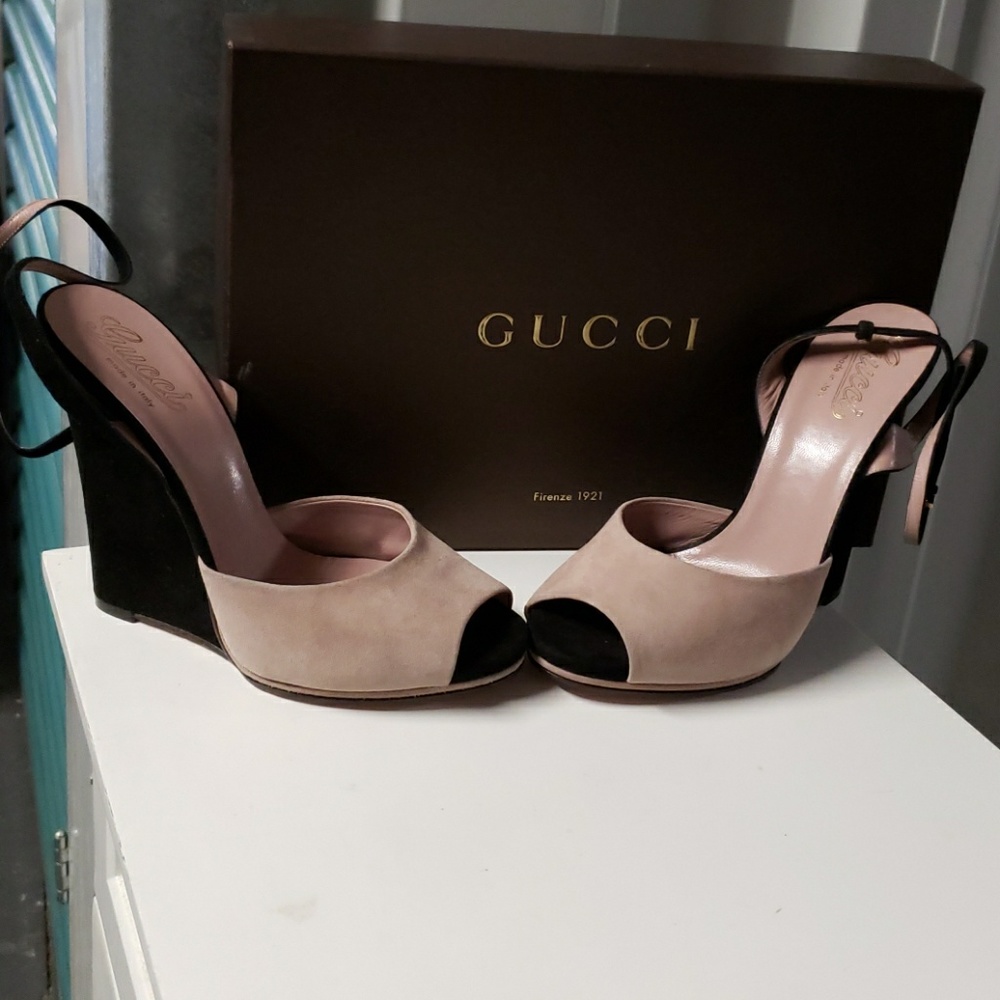 Gucci wedges
